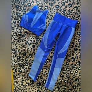 Gymshark seamless workout set XS